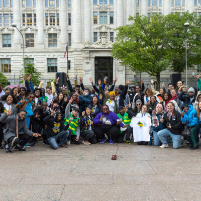 A group posing on behalf of the DC Crisis Response Coalition.