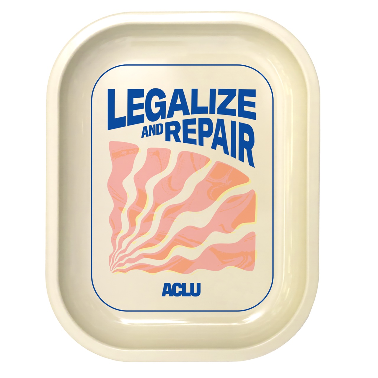 A picture of the Legalize and Repair Tray from the ACLU store.
