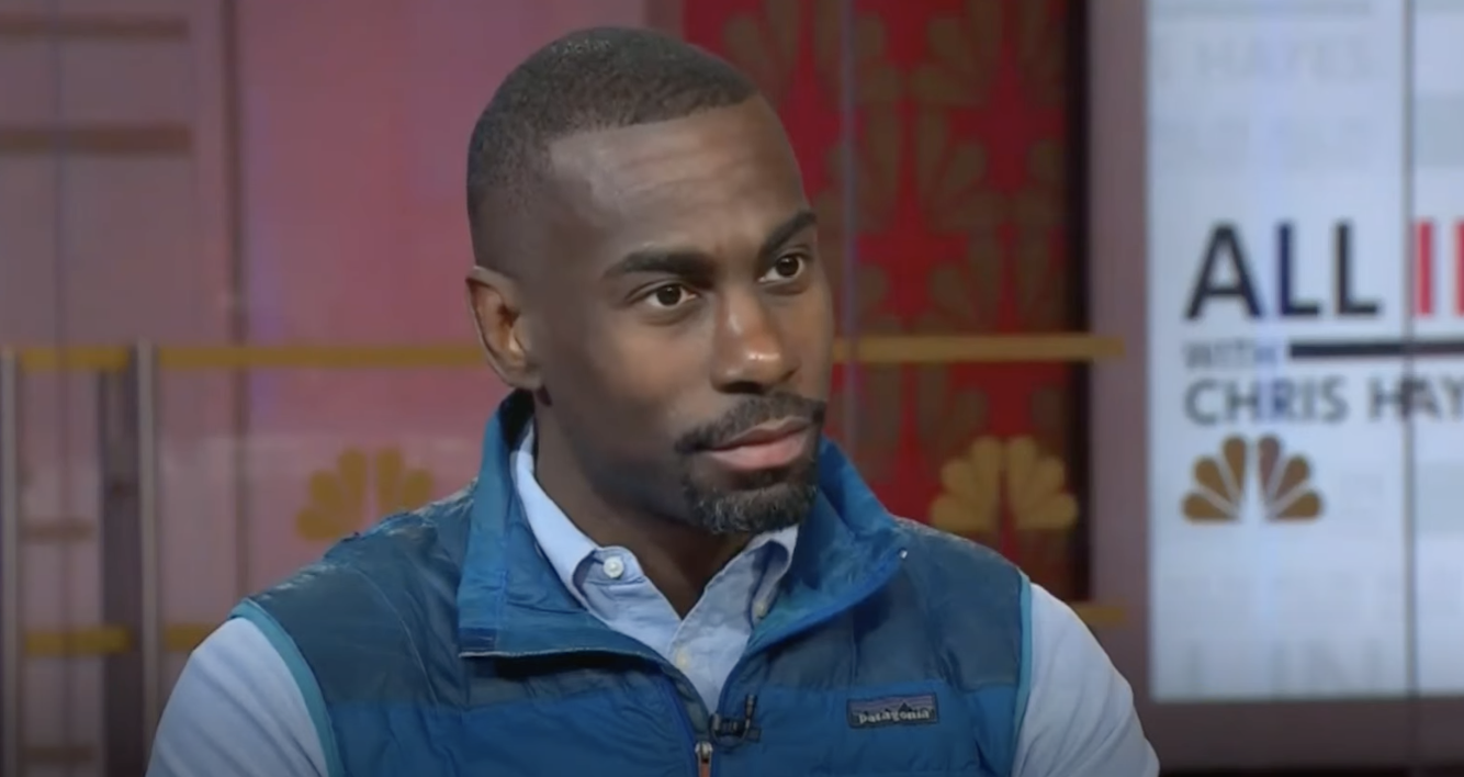 A photo of activist DeRay Mckesson.